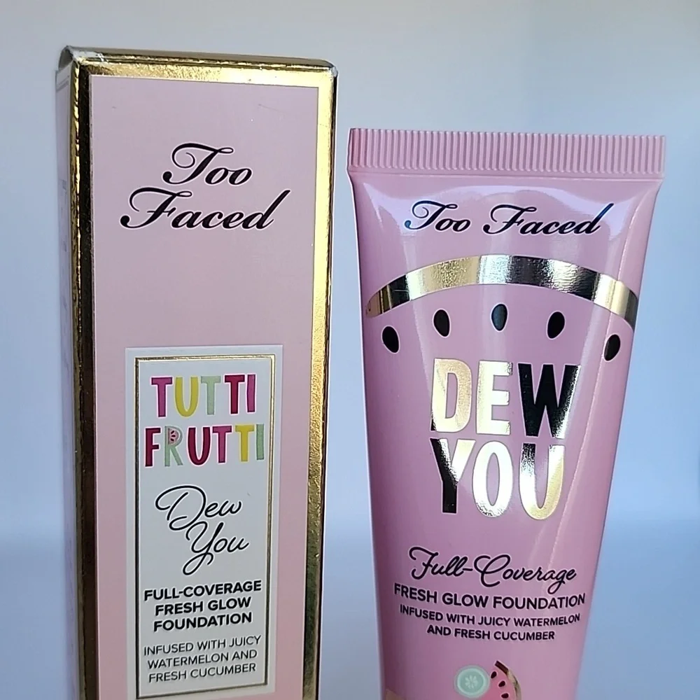 Too Faced Tutti Frutti Dew You Full Coverage Fresh Glow Foundation - Van…